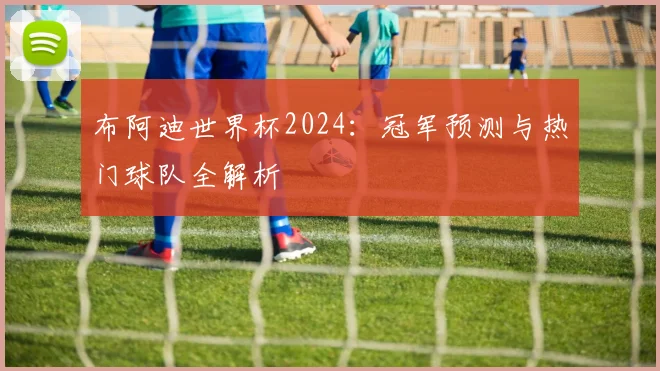 布阿迪世界杯2024：冠军预测与热门球队全解析